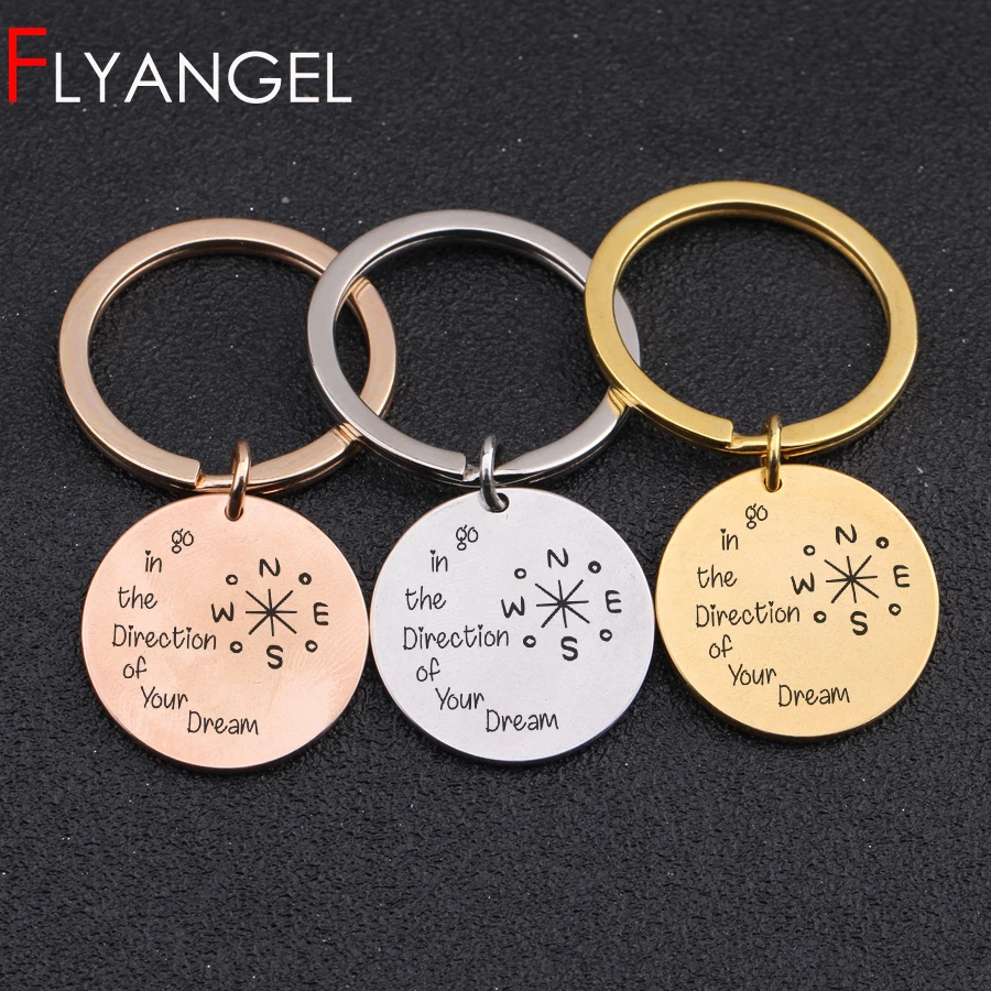 Шикарный новый дизайн надписи цепи выгравированы идти в направлении вашей мечты