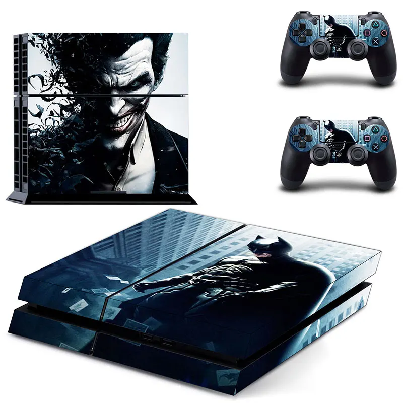 Joker series Vinyl Skin Sticker for Sony PS4 Pro Console 2 Controllers Decal Cover Game Accessories Batman | Электроника