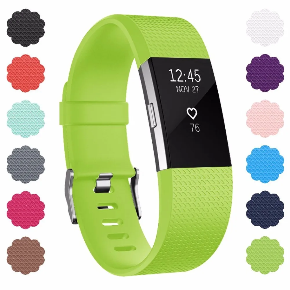 DUSZAKE R02 Strap Accessories For Fitbit Charge 2 Band Replacement Wristband | Электроника
