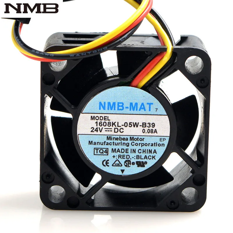Оригинальный водонепроницаемый вентилятор для NMB 1608KL 05W B39 40*40*20 мм 4020 24 В 0 08a 8500