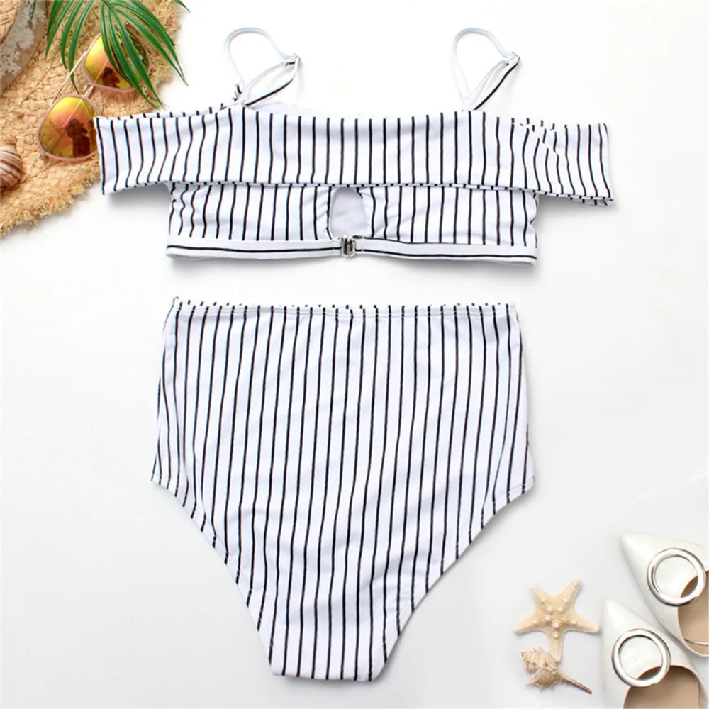 Новинка 2019 комплект бикини с трубочкой сексуальный передний полый женский