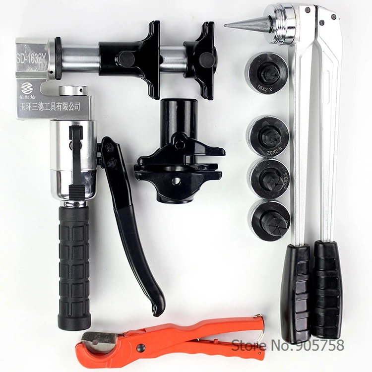 Гидравлический пресс инструмент Pex для труб Зажимные инструменты 16 32 мм|hydraulic pipe