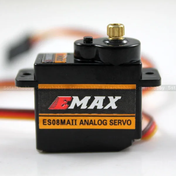 10 шт. сервопривод EMAX ES08MA II 12 г/2 0 кг для 450 RC вертолета | Игрушки и хобби