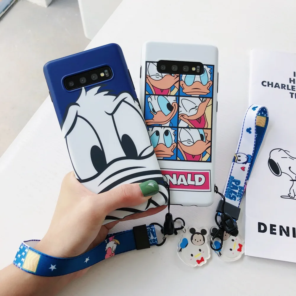 Забавный чехол с изображением Дональда Трампа из мультфильма S10 Plus мягкие