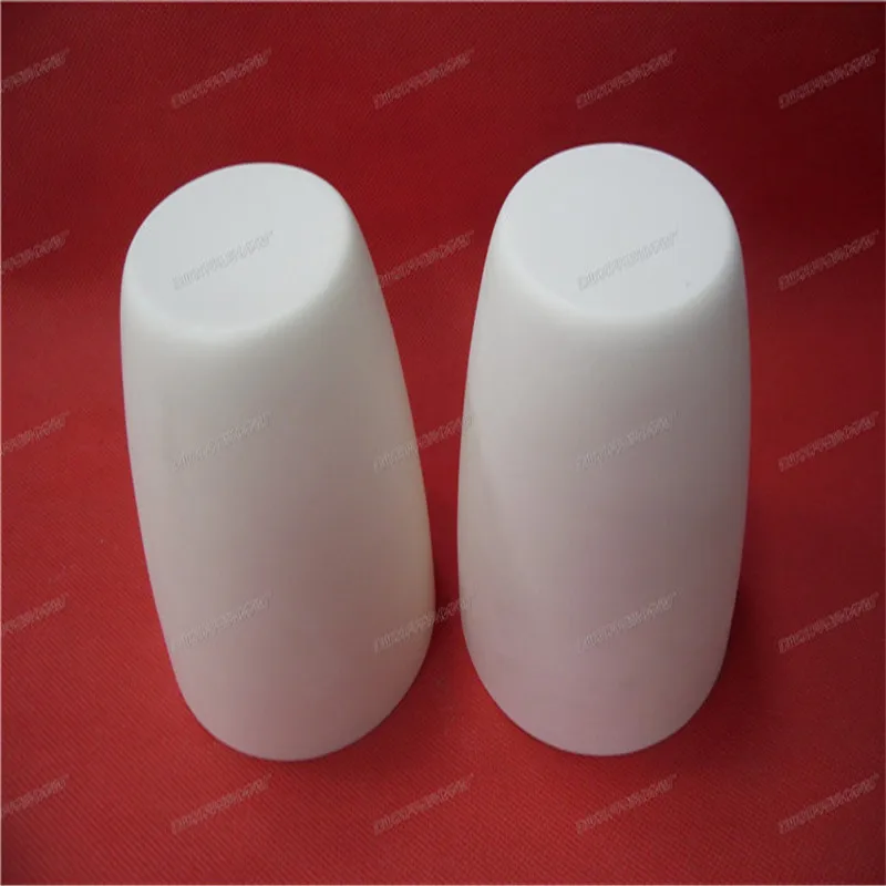 Dia100x128mm 600 мл емкость дуговой формы 99% чистый глинозема графитовый тигель