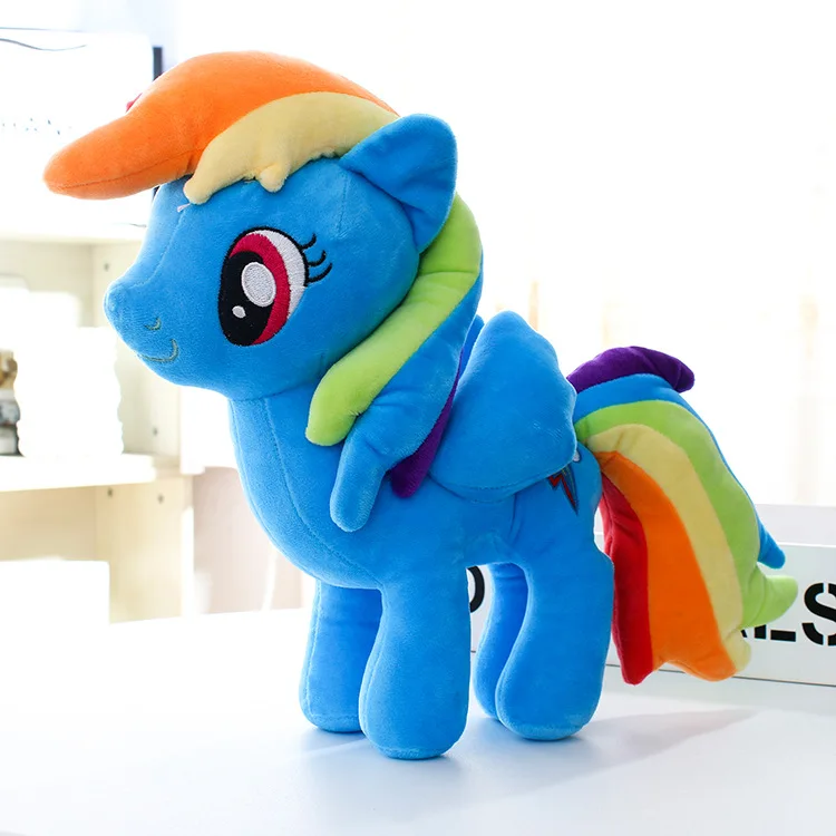 22-40 см My Little Pony игрушка Плюшевая Кукла Пинки Пай Радуга Дэш фильм и ТВ Единорог игрушка Дружба это Волшебный подарок для девочки
