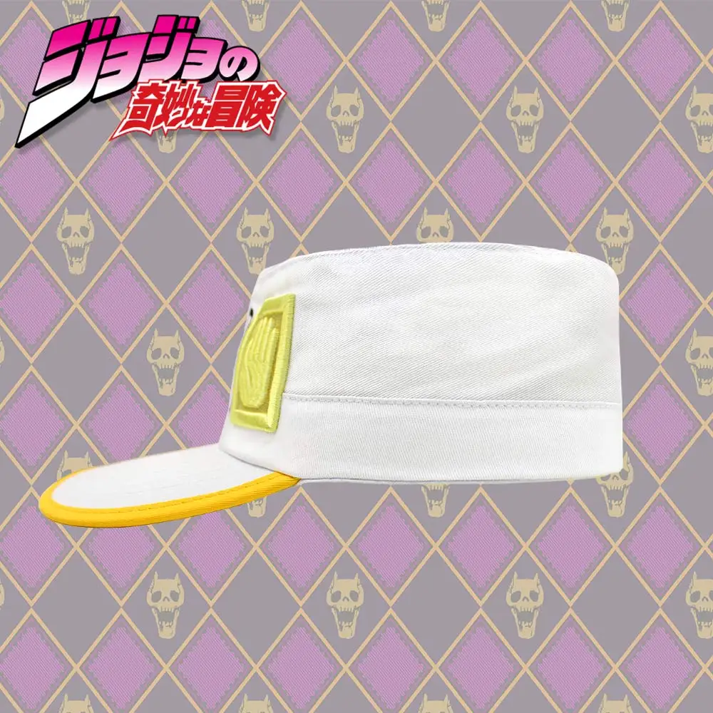 Кепка Suncomics JoJo's необычная Adventur s Регулируемая Белая для грузовика Snapback на
