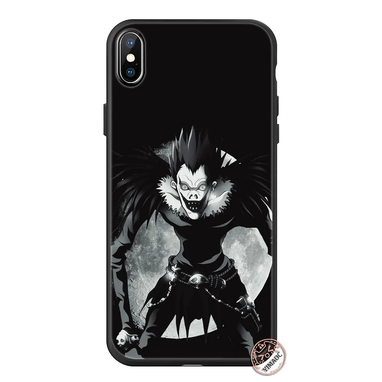 6 YIMAOC Death Note Рюк Кира Мягкий силиконовый чехол для телефона для iPhone 11 Pro XS Max XR X 6 6S 7 8 Plus 5 5S SE 10 TPU черный чехол - Цвет: 6