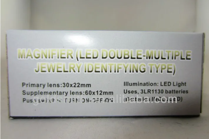 Gem Magnifying Glass for diamond jewlery tools gem loupes Jewelry Magnifier fast delivery time | Украшения и аксессуары