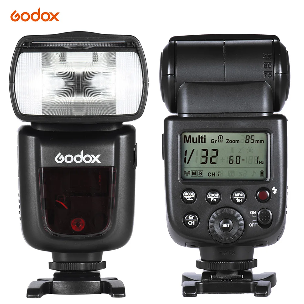 Оригинальная вспышка Godox V850II для камеры GN60 2 4G Беспроводная X System 1/8000s HSS Canon Nikon Pentax