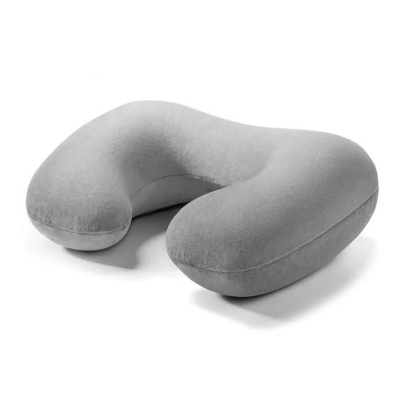 Креативный u образный надувной шейный коврик для кемпинга U образная подушка