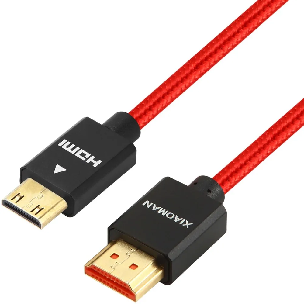 Высокоскоростной кабель Mini HDMI-HDMI 3D с Ethernet ARC 1 м 2 3 5 для камеры планшета DVD игровой