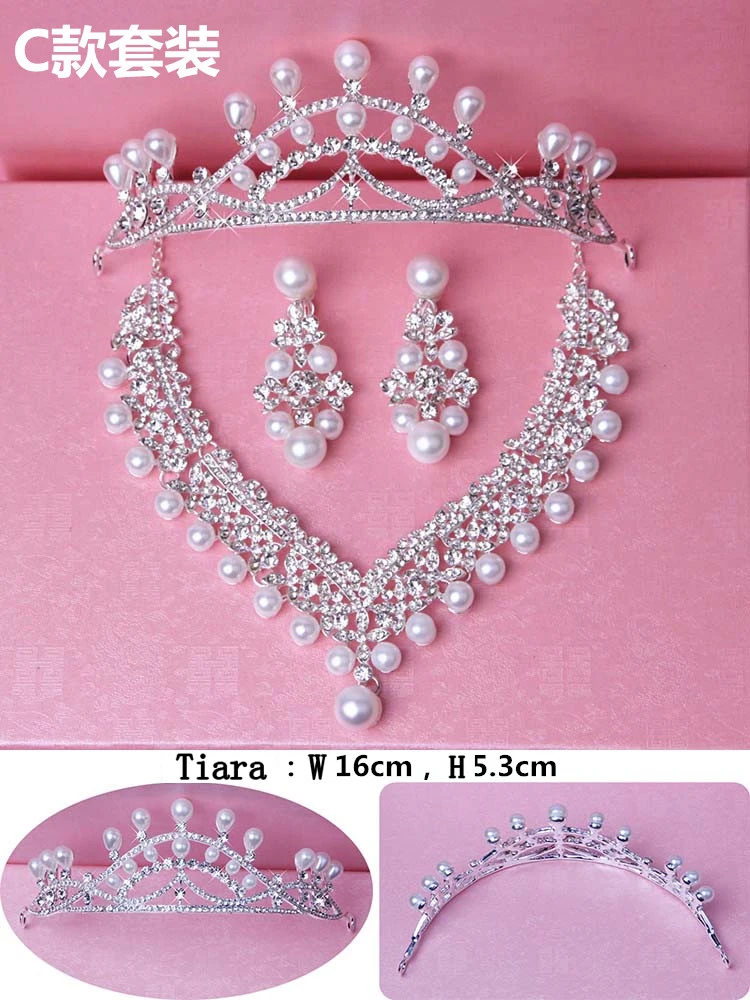 Ожерелье и серьги из бисера со стразами | Украшения аксессуары