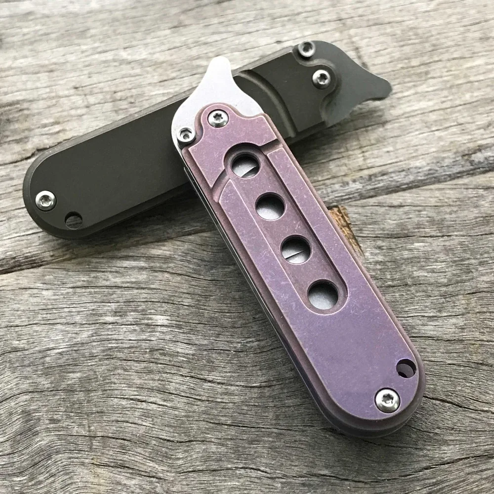 Складной нож LDT Bean Thorn Gen2 с титановой ручкой S35VN походные ножи для выживания