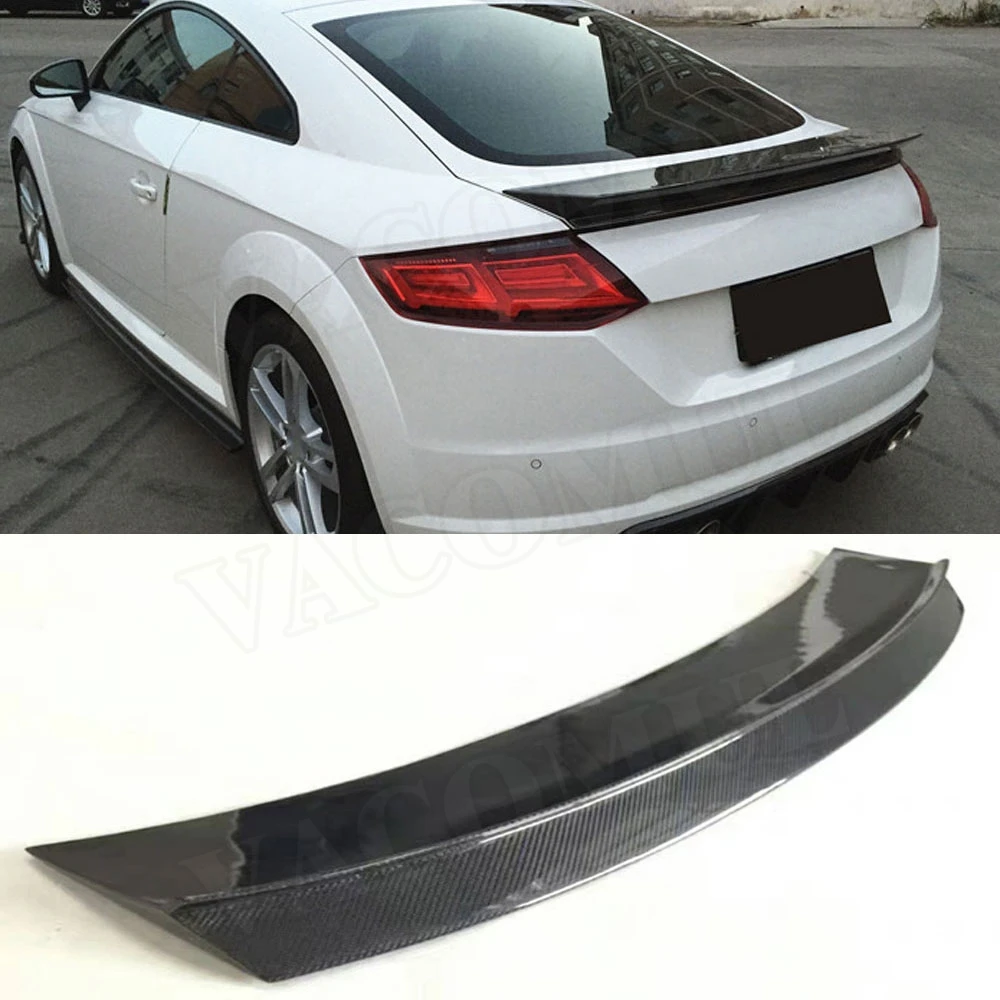 Задний спойлер из углеродного волокна для Audi TTS TTRS 2014- 2017 BT Style FRP задние крылья
