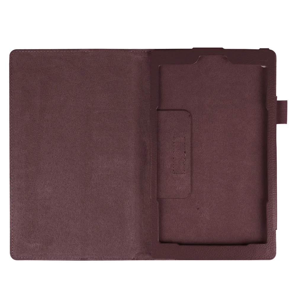 Кожаный чехол для планшета держатель Folio Stand Amazon Fire HD 8 дюймов (6 го поколения 2016) 20 м