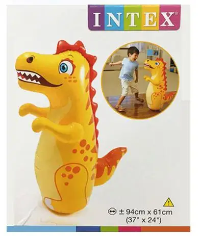Play INTEX 44669 животные Тигр динозавр Дельфин 3D Budaoweng подводный надувной для детей