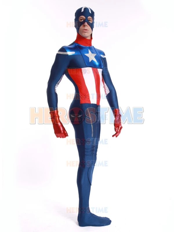 Мужской костюм Капитана Америки Мстители взрослый эра Альтрона Стив Роджерс