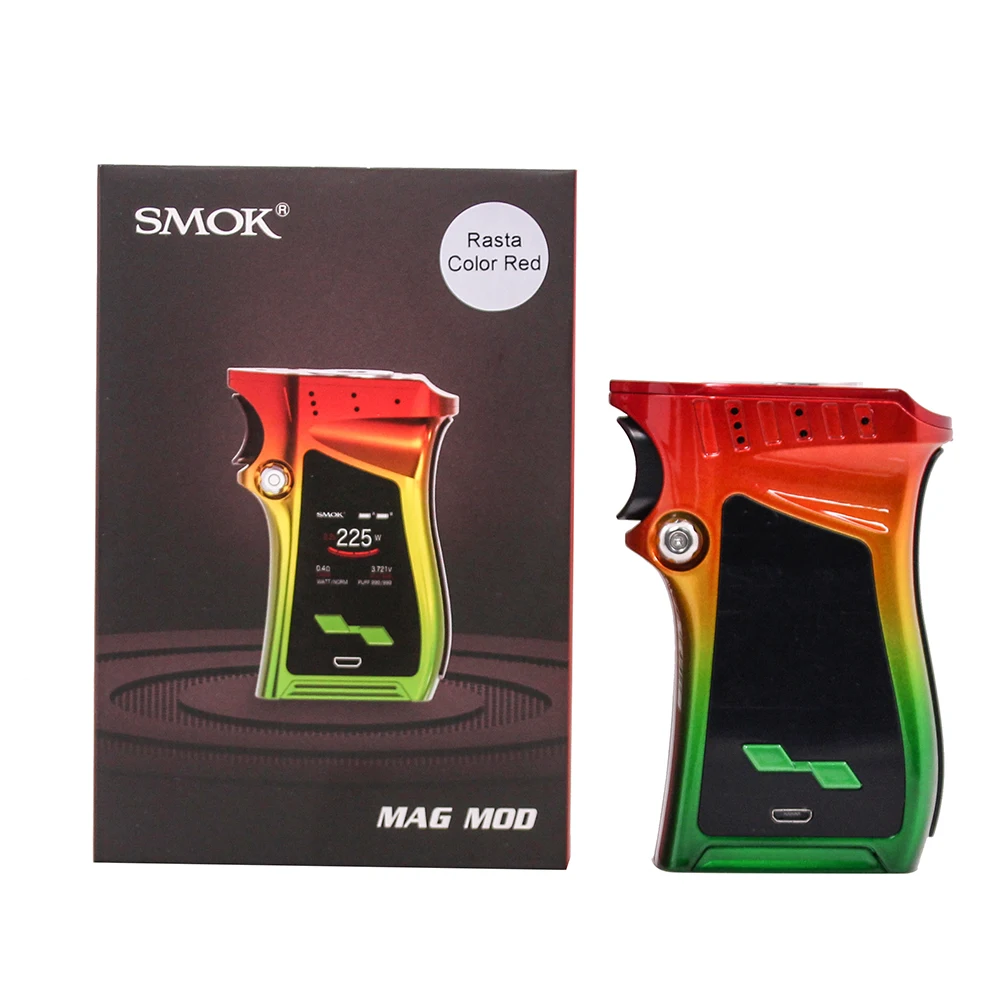 SMOK Mag Box Mod 225 Вт правый вейп электронная сигарета для атомайзера TFV12 PRINCE Tank V12 Prince испаритель катушка
