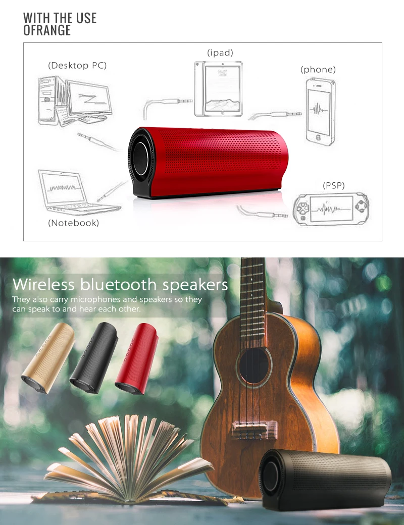 Беспроводная Bluetooth колонка, PN-13, портативная, Hi-Fi, беспроводная, стерео, супер бас, звуковая коробка, громкая связь, 18 Вт, 2200 мАч, динамик для телефона