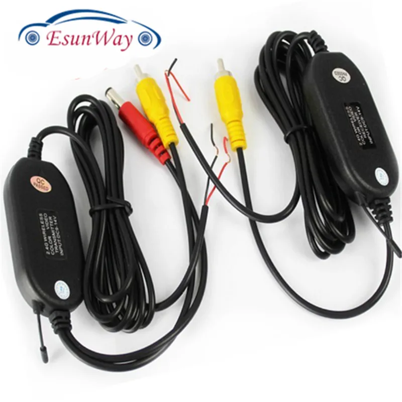 Бесплатная доставка для камеры заднего вида беспроводной цветной передатчик