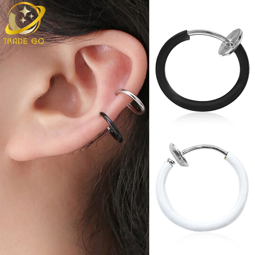 Женские серьги-клипсы в стиле панк готические серьги готическом | Украшения и