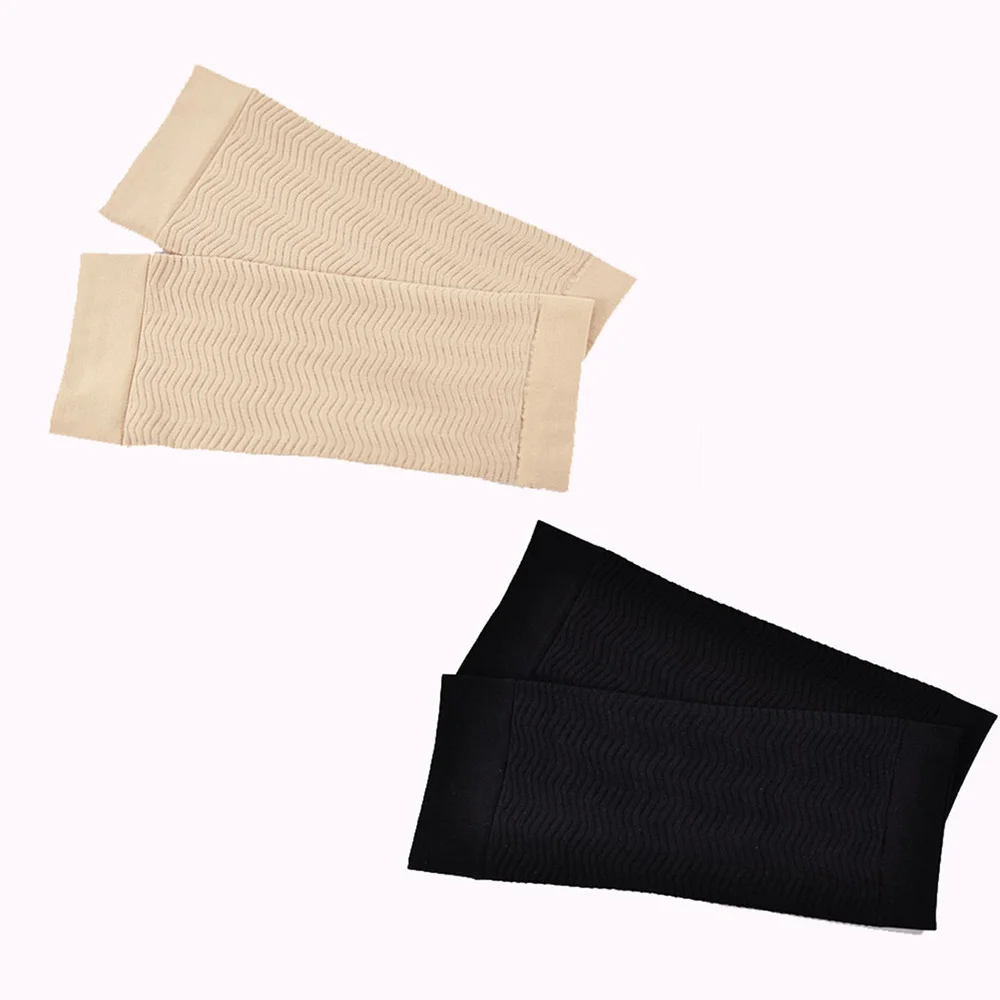 1 Beige-1 black Корректирующее белье для рук, Корректирующее белье для стройного тела, женское корректирующее белье, уменьшение обхвата бедер, пояс для ног, потливость, потеря веса, руки, фитнес-моделирующий ремень - Цвет: 1 Beige-1 black