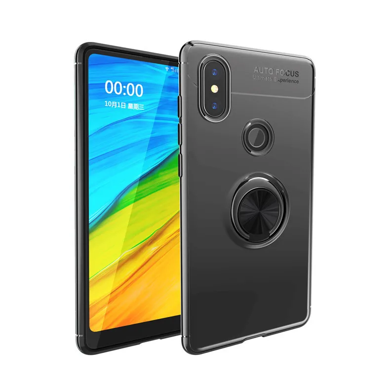Чехол для Xiaomi Redmi Note 6 Pro, чехол для Redmi Note6 с магнитным кольцом на палец, задняя крышка для телефона, чехол для Xiaomi Redmi Note6 Pro
