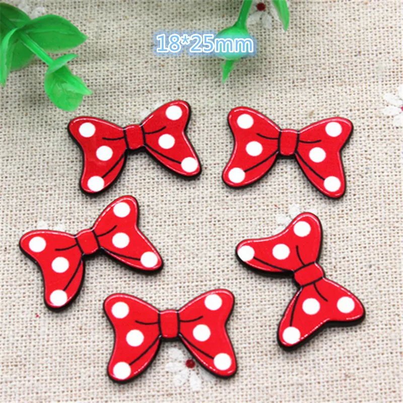 10 шт. милые аксессуары для украшения в горошек 18 х25 мм | Дом и сад