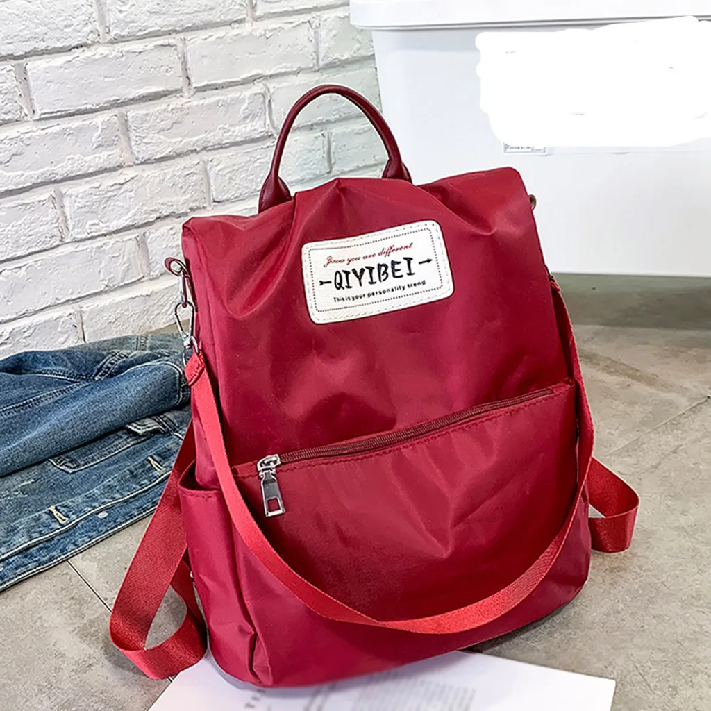 Женский рюкзак из ткани Оксфорд с защитой от кражи|Женские рюкзаки| |