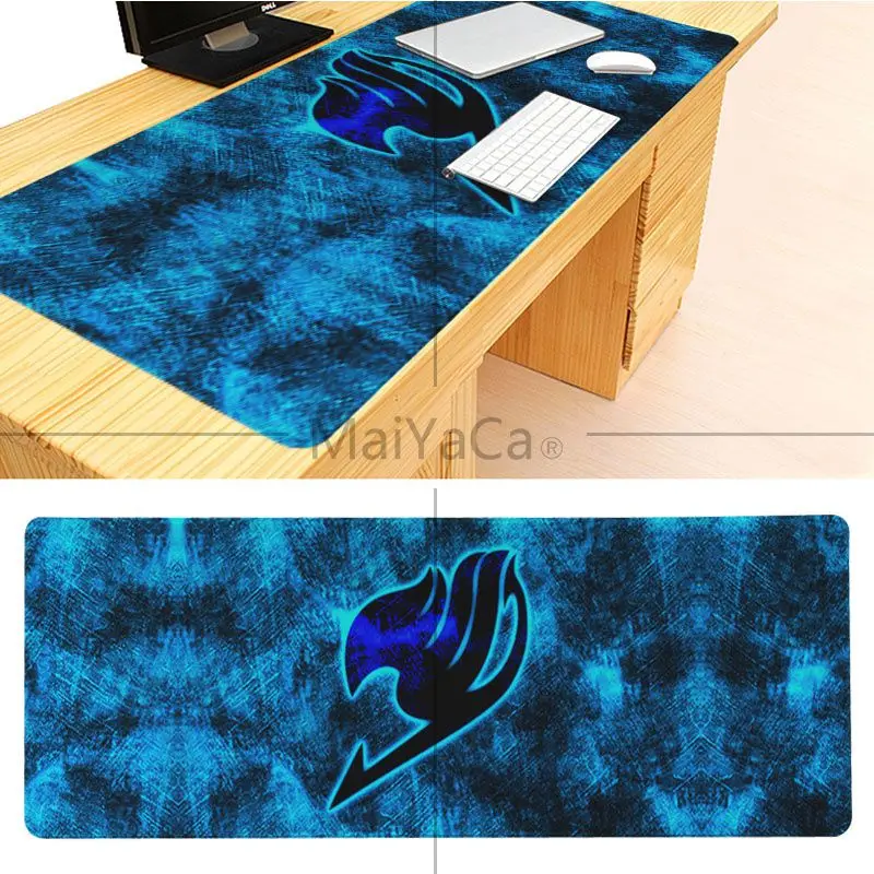 Lock Edge 30x60cm MaiYaCa, большой игровой коврик для мыши из натурального каучука, сказочный хвост, большой игровой коврик для мыши, коврик для мыши, коврик для клавиатуры - Цвет: Lock Edge 30x60cm