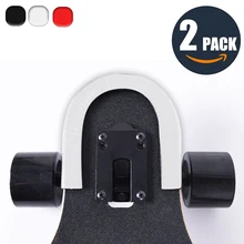 2 шт 30 см скейтборд анти-столкновения полосы бампер Bump U форма Rubbe Deck Guards протектор для Лонгборда и двойной рокер полосы
