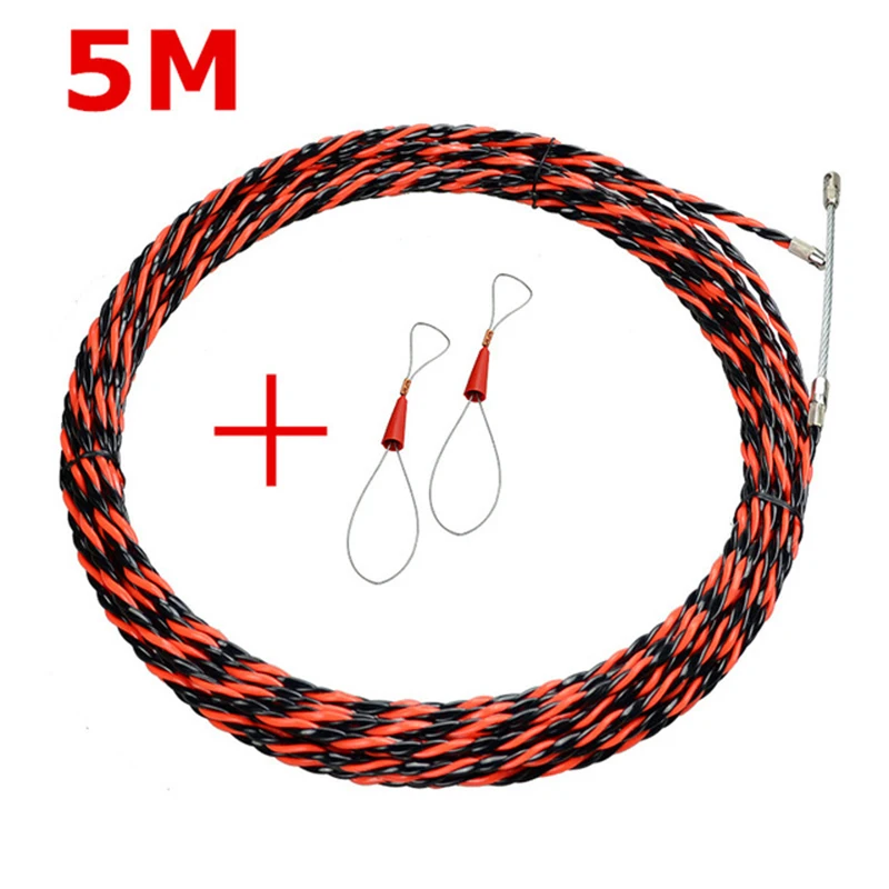 HOT-Electrical Wire Threader Electrician Threading Device Cable Running Puller Lead Construction Tools Good toughness easy | Обустройство
