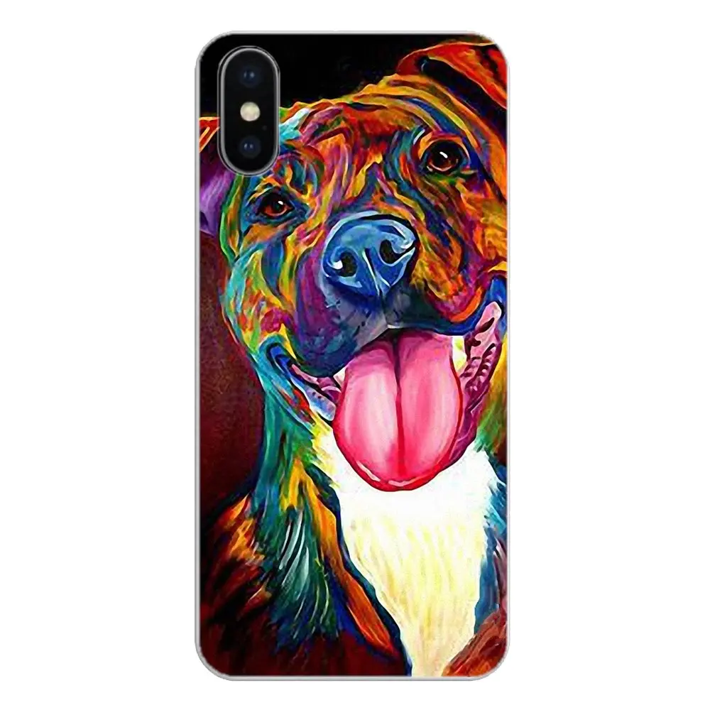 Soft Silicone Case Blue Nose Pitbull Pomeranian DOG For Xiaomi Mi6 Mi 6 A1 Max Mix 2 5X 6X Redmi Note 5 5A 4X 4A A4 4 3 Plus Pro |