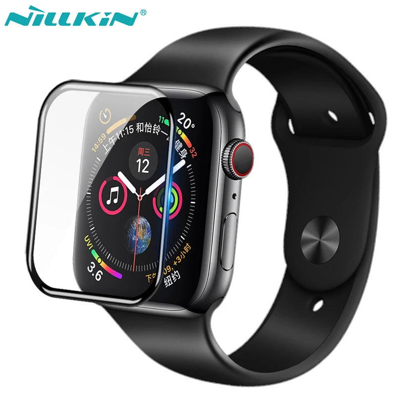 Защитное стекло Nillkin для Apple Watch Series 4 40 мм 44 мм iWatch 3 2 1 38 мм 42 мм 3D DS+ Max Защитная пленка с полным покрытием