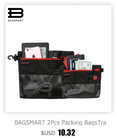 BAGSMART, водонепроницаемая косметичка, большая, для женщин, для путешествий, косметичка, сумка для хранения, Многофункциональный Органайзер