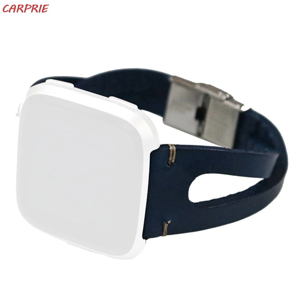 CARPRIE Замена кожаный браслет ремешок Браслет для Fitbit Versa/Versa Lite 2019 большая акция