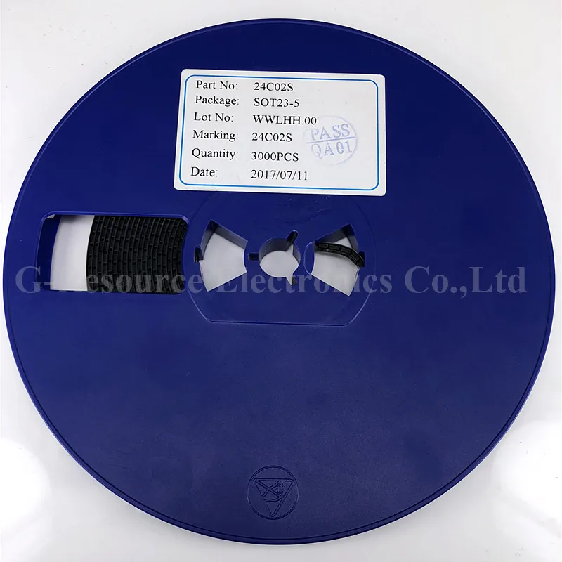 100 шт./лот 24C02S SOT23-5 EEPROM памяти