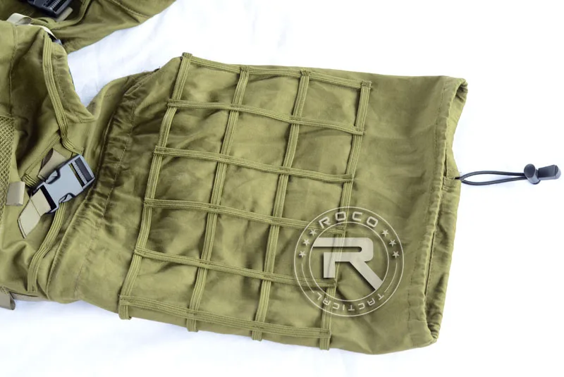 ROCOTACTICAL тактический Снайпер Ghillie капот Камуфляж Охота Ghillie костюм основа для страйкбола Пейнтбол Wargame CP армейский зеленый