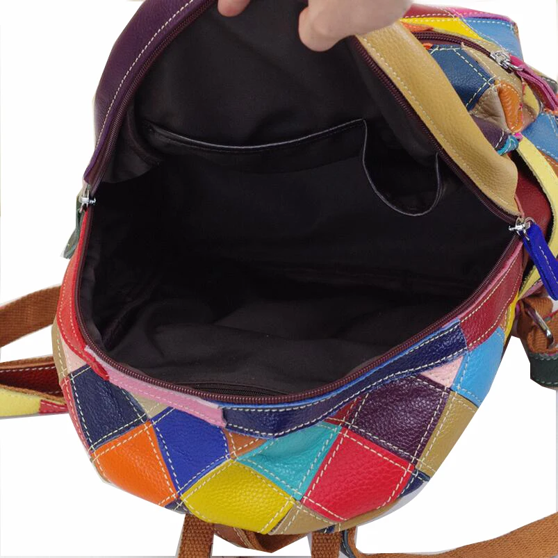 Новый рюкзак CHSANATO из натуральной кожи женские дорожные рюкзаки школьные сумки