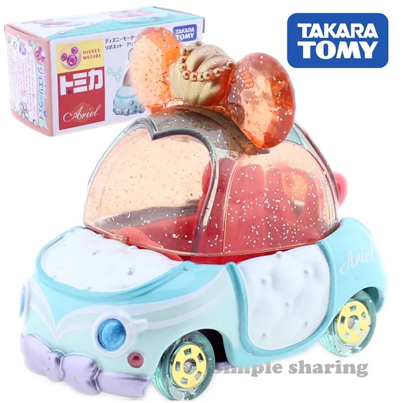 Takara Tomy Tomica диснеевской принцессы ювелирные изделия способа Ариэль машины литья