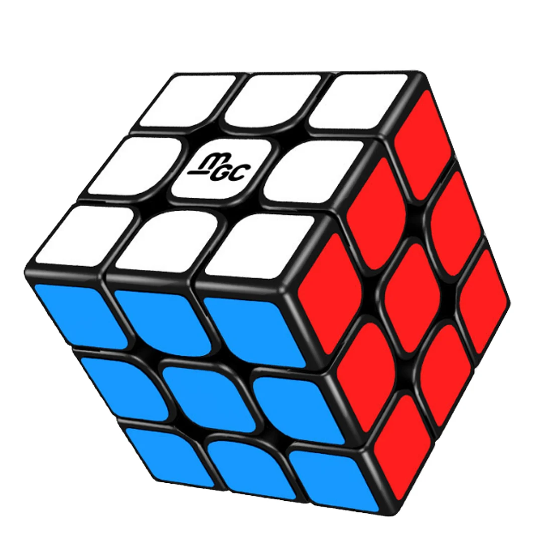 New YJ 3X3X3 Магнитная версия MGC магический куб скоростной для обучения мозгу-черный |