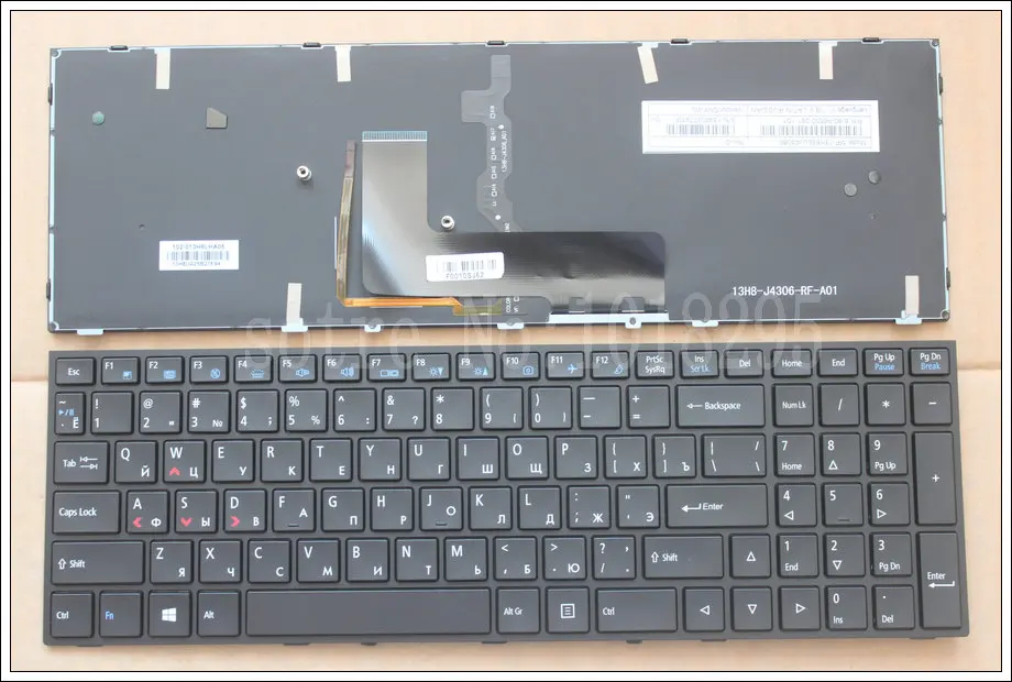Новый RU клавиатура для Clevo P651SE xmg P505 P651 P655 P671 P655SE P671SG русский ноутбук с подсветкой |