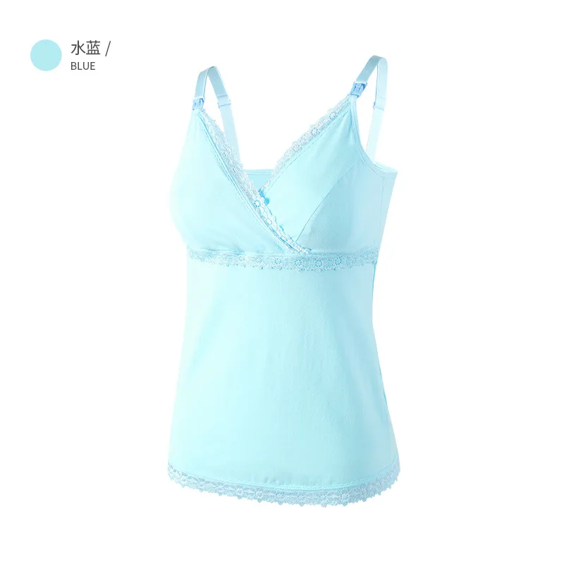 GRRCOSY хлопковый кружевной бюстгальтер для кормления майка грудью базовая одежда