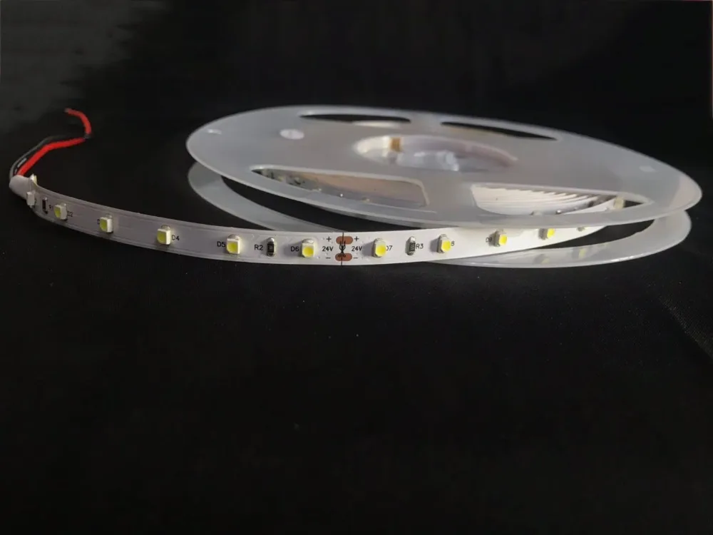 RGB LED SMD3528 60 светодиодов/м 2 года гарантии IP20 5 м 24 В Светодиодная лента идеальный DIY