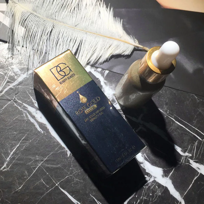 24 k розовое золото Elixir излучающий увлажнитель для лица Уход Увлажняющий Крем эфирное масло основа под макияж основа для макияжа
