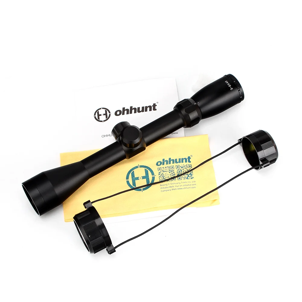 Ohhunt тактический 3-9X40 Riflescope Fine Duplex Reticle Rifle Scope Высокое качество охотничий