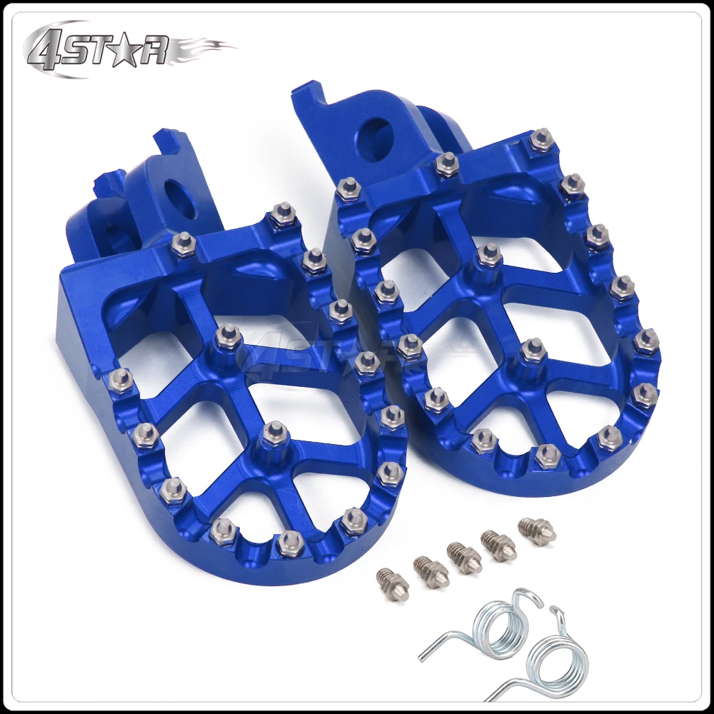 Мотоциклетная педаль с ЧПУ для HONDA CR125 CR250 CRF250R CRF250X CRF450R CRF450X KAWASAKI KLX450 KX450F KX250F|aluminum