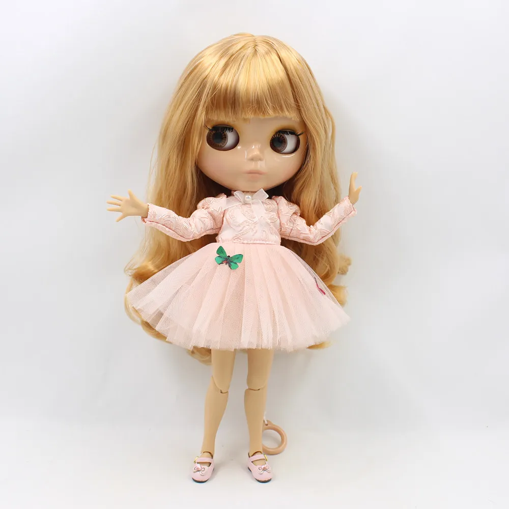 Ледяной DBS bjd куклы коричневый цвет длинные вьющиеся волосы загорелая кожа