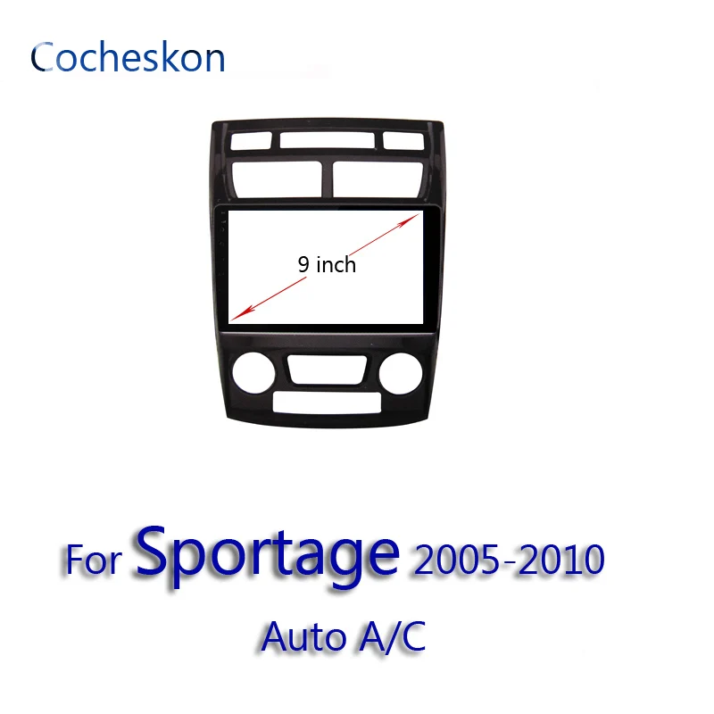 Для kia sportage screen fascia 2005 2010 2 din для спортивного блока android|Панели| |